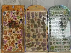 【正規品】プチドロップステッカー　プーさん コットンパフィー ズートピア