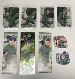 忍たま乱太郎　ツインウエハース　ロングステッカー　ステッカー付きビスケット6年生