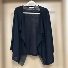 お値下げ♪カーディガン　前見頃２枚仕立て　フリーサイズ