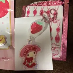 サンリオキャラクターズ　ツインチャームはーとキャンディ　マイメロディ