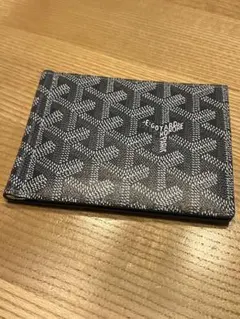 Goyard 二つ折り財布 マネークリップ グレー　美品　ゴヤールのサムネイル