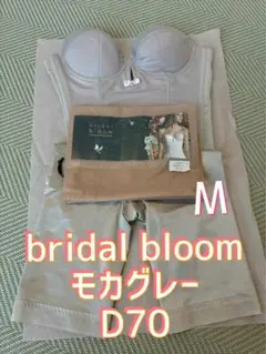 ブライダル　ビスチェD70/ガードルM セット