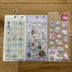はぴだんぶい　セット　サンリオ　ボンボンドロップシール