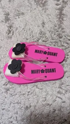 MARY QUANT ビーチサンダル ピンク デイジーのサムネイル