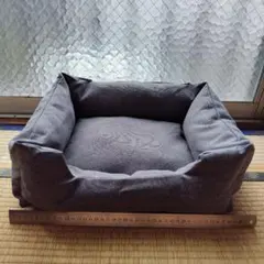 ペット用ベッド クッション グレーのサムネイル