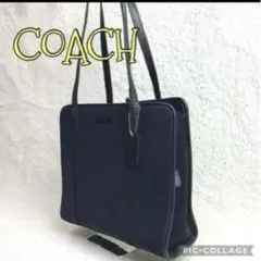 《良品》コーチショルダー バッグ ブラック ネオ コレクション 6206