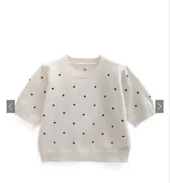 grl ハート刺繍ニットトップス　so04