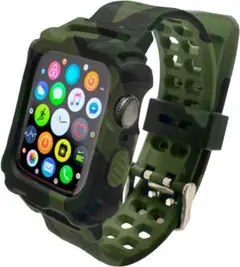 アップルウォッチ バンド apple watchベルト　迷彩柄