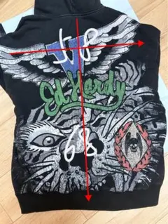 2026年最新】Ed Hardy タイプ：ジップアップ メンズ パーカーの人気