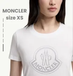 MONCLER ラインストーン半袖Tシャツ
