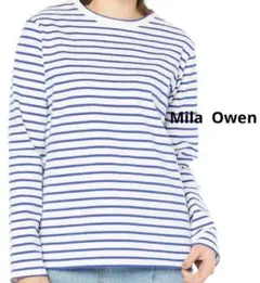 Mila Owen ミラオーウェン コンパクトボーダーカットトップ 新品