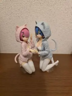リゼロ レム ラム 一番くじ フィギュア A賞 にゃんこモード