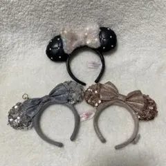 ディズニー　ミニー　カチューシャ　 キーホルダー　3点　A