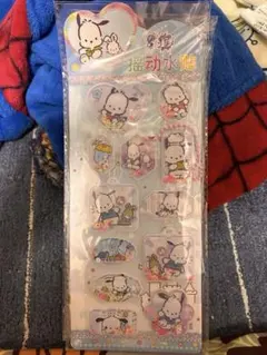 キャラクター　ウォーター　シャカシャカ　シール