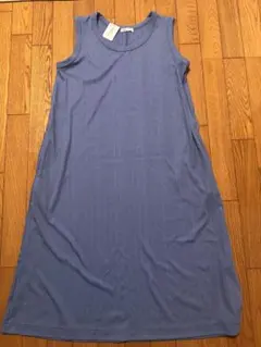 CRAFT STANDARD BOUTIQUE リブノースリーブカットワンピース