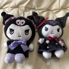 サンリオ クロミ ぬいぐるみキーホルダーとカチューシャキーホルダー