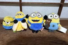 ミニオンズ ミニオン ぬいぐるみ マスコット 4体セット