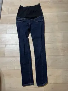 マタニティ　パンツ ズボン　ジーンズ　無印　無印良品　XS