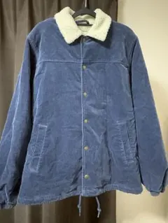 【BEAMS】ルーズフィット コーデュロイ ボア コーチジャケット