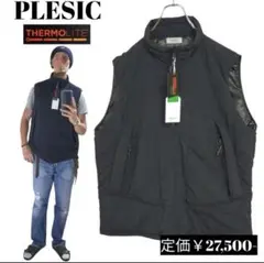 【定価27,000円】PLESICプルシック ダウンベスト サーモライト M