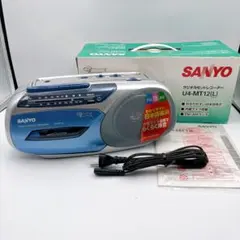 極美品✨SANYO U4-MT12(L) ラジカセ 説明書付【動作品】