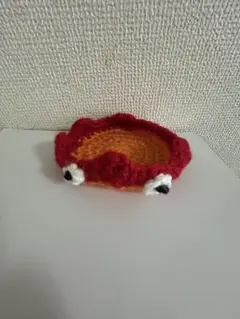 ハウルの動く城　カルシファー　コースター　バンドメイド　編み物