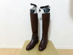 レザーロングブーツ ＊22cm＊ブーツキーパー