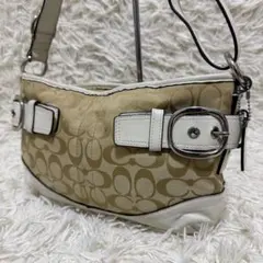 COACH One shoulder bag signature soho