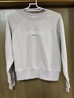 ITS' DEMOイッツデモ ロゴプリントトレーナー（F）1回着用