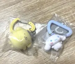 サンリオ カラフルカラビナ マスコットチャーム シナモロール ポムポムプリン