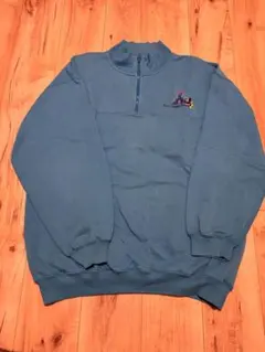 Disney Originalsタグハーフジップ スウェット90sのサムネイル