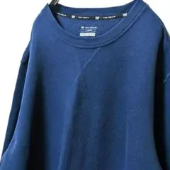 テックギア 無地 トレーナースウェット ネイビー 紺色 L 古着