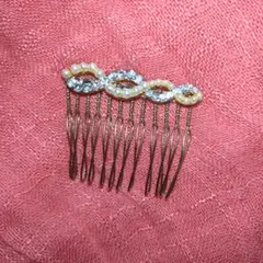 パール　髪飾り