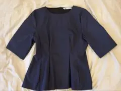 ZARA ぺプラムトップス