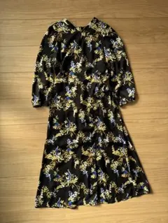 【BANANA REPUBLIC】フローラルプリント マキシドレス XSsize