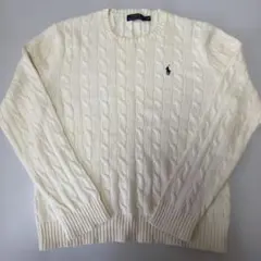 POLO by Ralph Lauren コットンケーブルニット L〜XL相当のサムネイル
