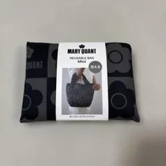 MARY QUANT reusable bag miniブラック
