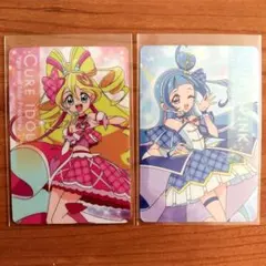 キュアアイドル　キュアウインク　プリキュア　グミ　カード