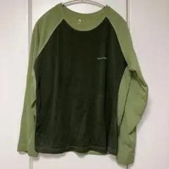 mont-bell レディースXL オリーブグリーン Tシャツロング