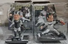阪神タイガース ボブルヘッド フィギュア 3体セット坂本誠志郎 岩崎優