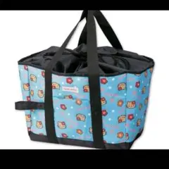 ハローキティ 折りたたみ 保冷バッグ ブルー アベイル サンリオ エコバッグ