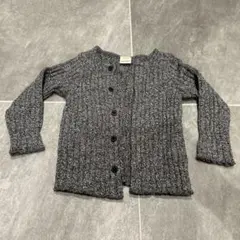 Filth グレー ニットカーディガン