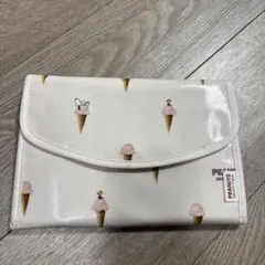 ジェラピケ 母子手帳ケース アイスクリームデザイン