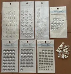 ラインストーンシール他