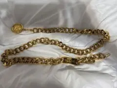 CHANEL ヴィンテージチェーンベルト　金色