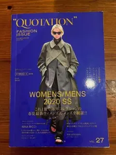 QUOTATION FASHION ISSUE VOL.27