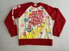 希少　ベリエMEZZO PIANO トレーナー 赤/クリーム