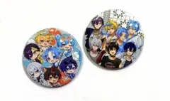 すにすて 缶バッジ Summer 集合 デフォ 等身