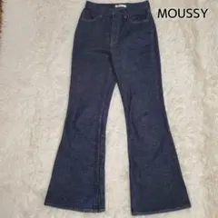 【美品】MOUSSY MVS FLARE フレア デニム Mサイズ