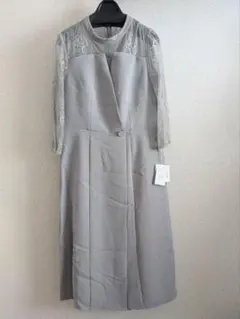 【SCOTCLUB】Rire Fete　ドレス ライトグレー